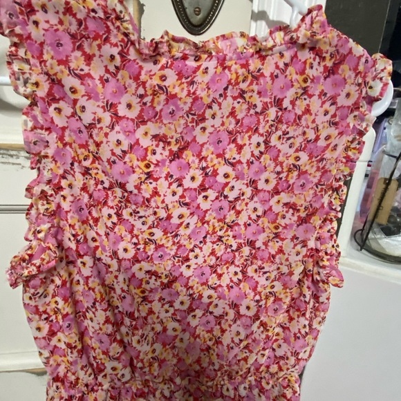Cute Pink lined summer dress! - Picture 4 of 9